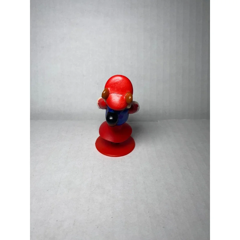 Vintage 1989 Nintendo Super Mario Bros Suction Cup Figure Toy Retro Collectible